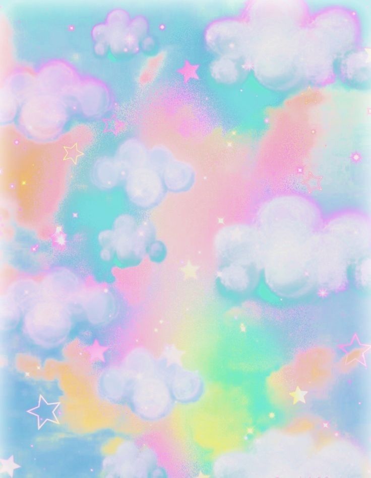 a starry background