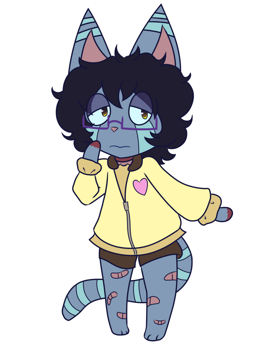 Triste in Animal Crossing Chibi Style
